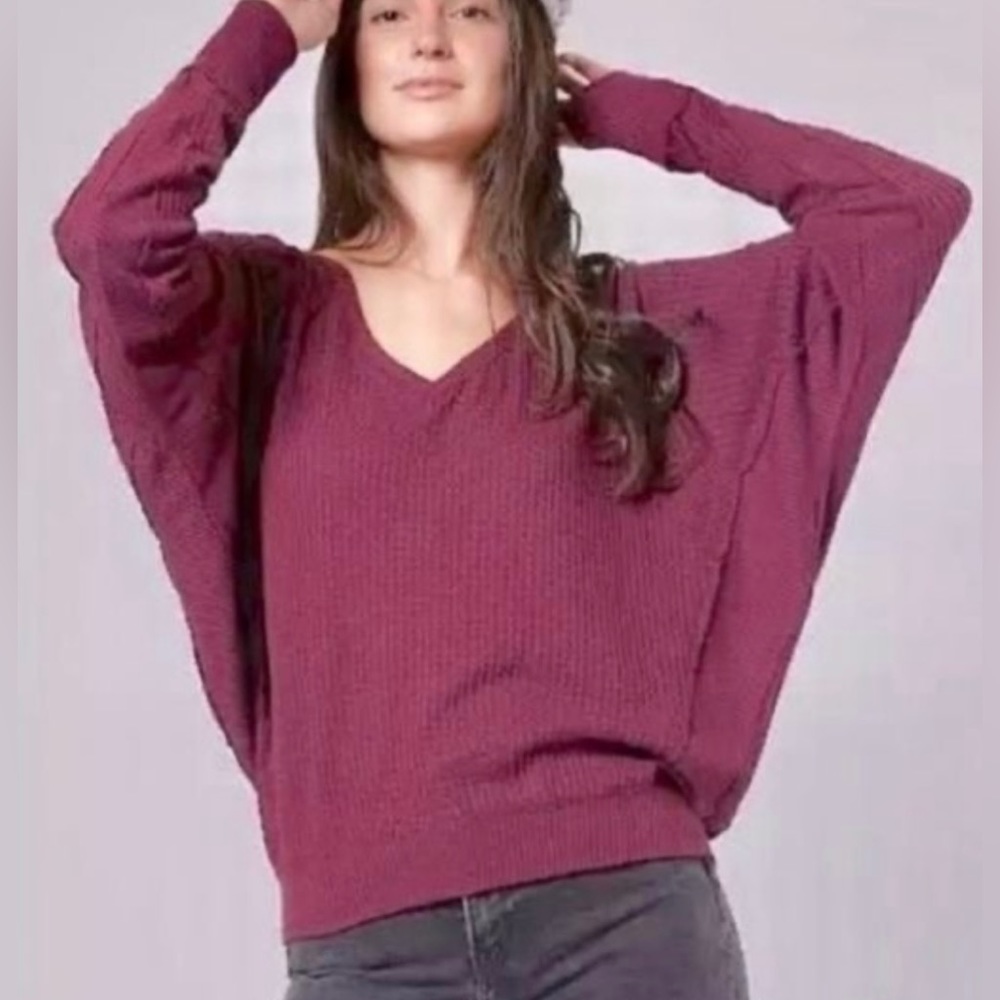 Free People Santa Clara in Mulberry, Size Small NWT